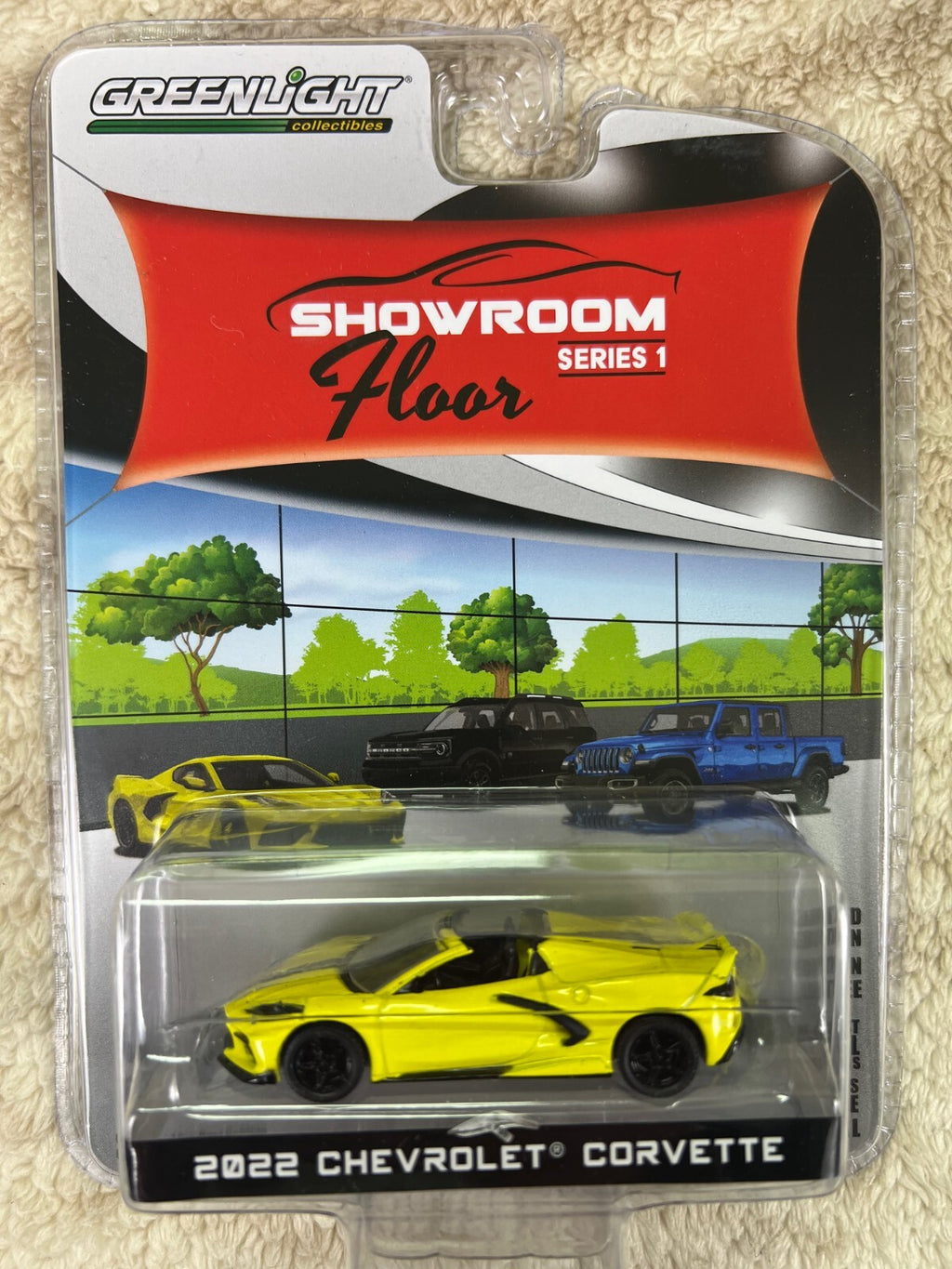 🔥GreenLight 2022 Chevrolet Corvette Convertible Showroom Floor Series 1 HW16🔥