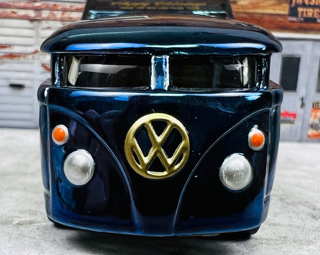 🇩🇪🇩🇪Hot Wheels RLC Exclusive 2019 Holiday VW Drag Bus Dark Blue C2🇩🇪🇩🇪