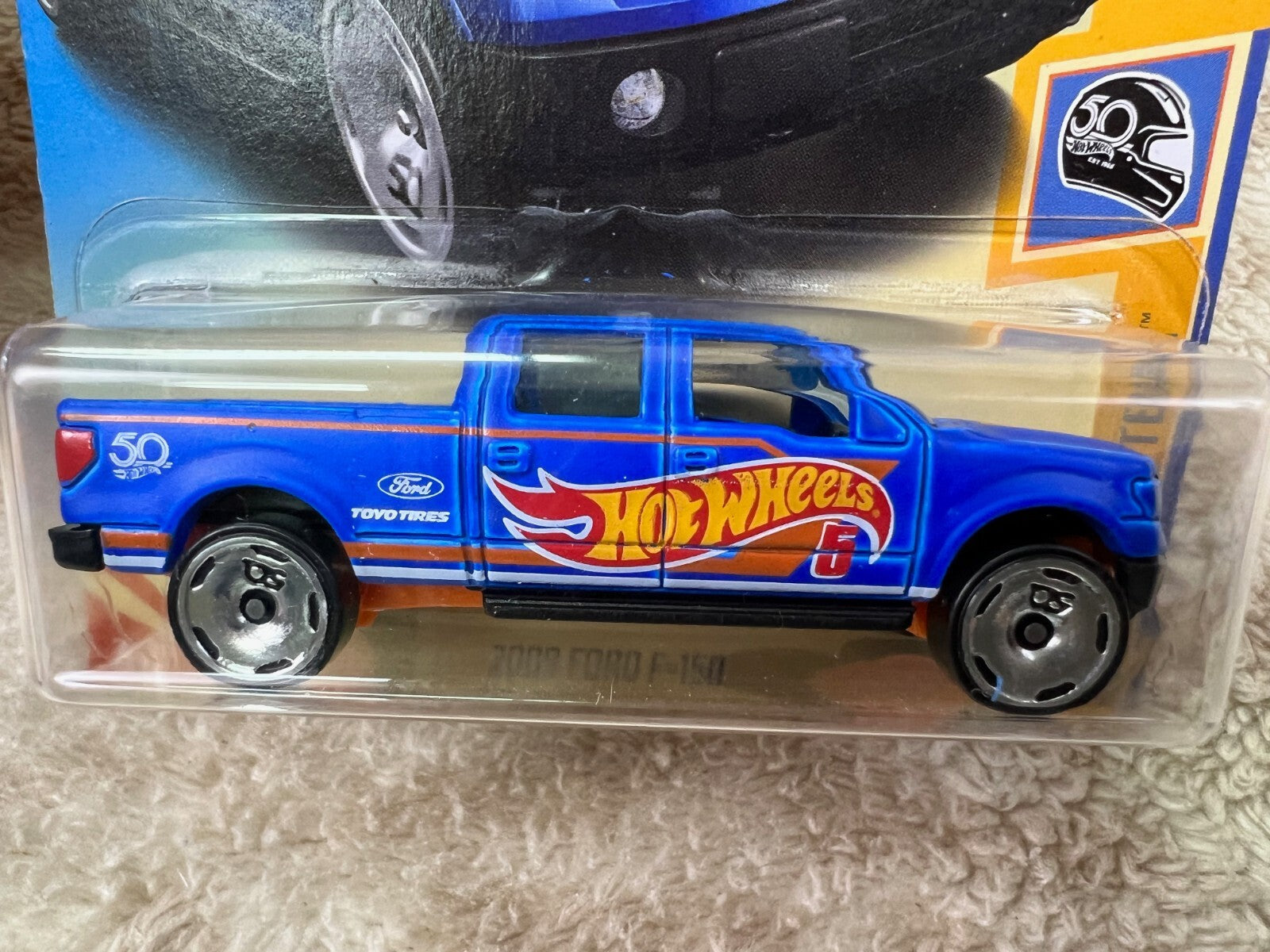 🇺🇸🇺🇸Hot Wheels#287 HW 50th Race Team 4/10 2009 FORD F-150 Blue HW18🇺🇸🇺🇸