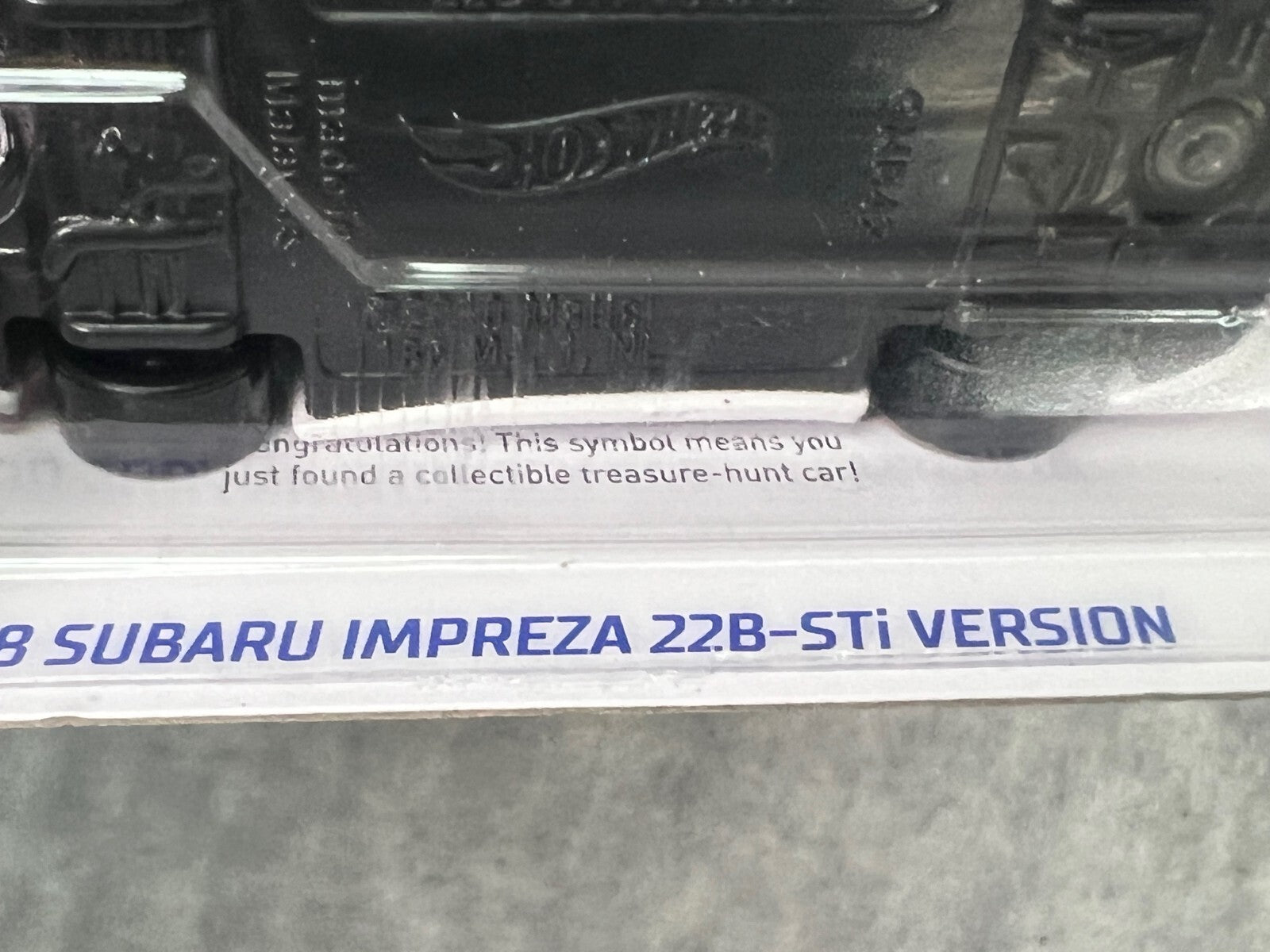 🏁Hot Wheels Treasure Hunt '98 Subaru Impreza 22B-STi Version Rally Champs H24🏁