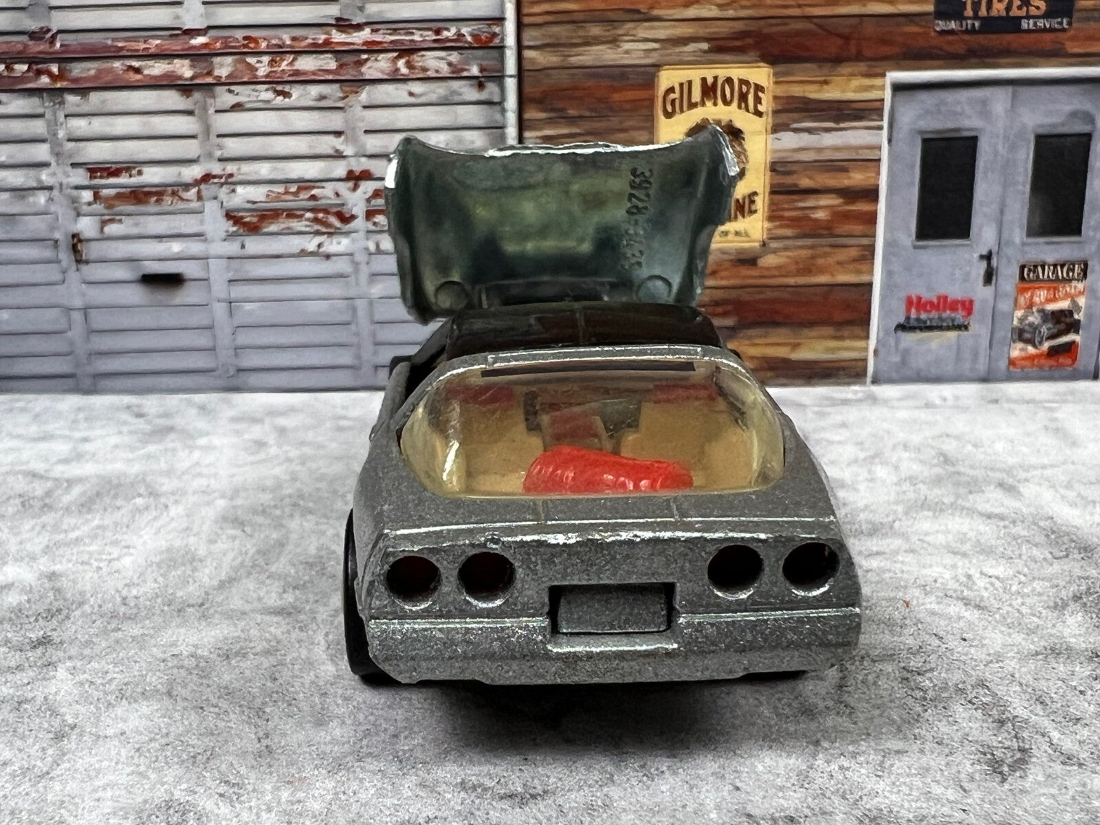 🔥Hot Wheels 80's Corvette The Hot Ones Series  Hong Kong 1982 Gray MINT C15🔥