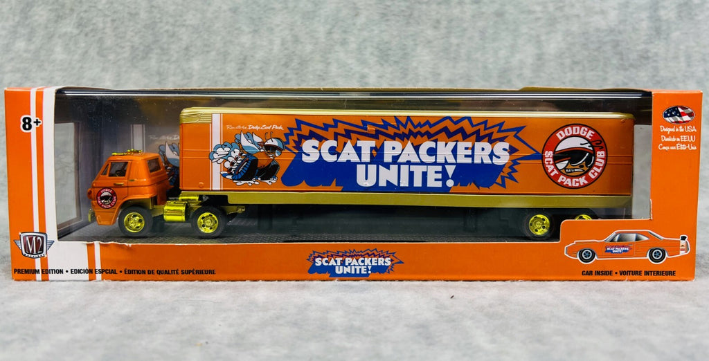 🔥🔥M2 Scat Packers Unite 1970 Dodge L600 COE and 1970 Dodge Super Bee CHASE🔥🔥
