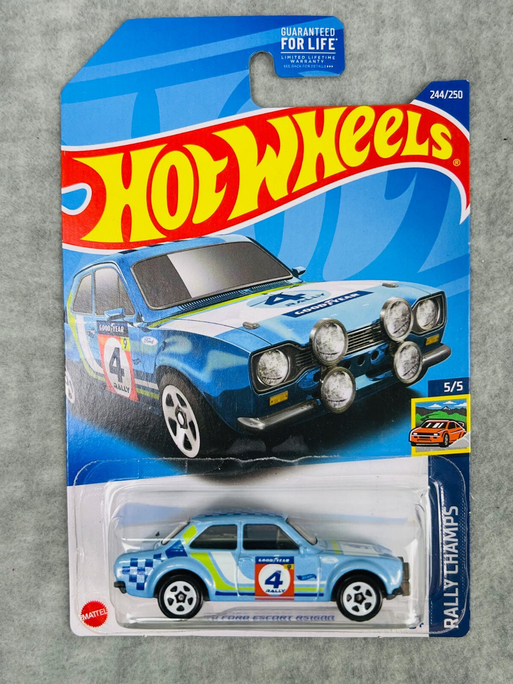 🔥🔥🔥Hot Wheels '70 Ford Escort RS1600 Rally Champs H24🔥🔥🔥