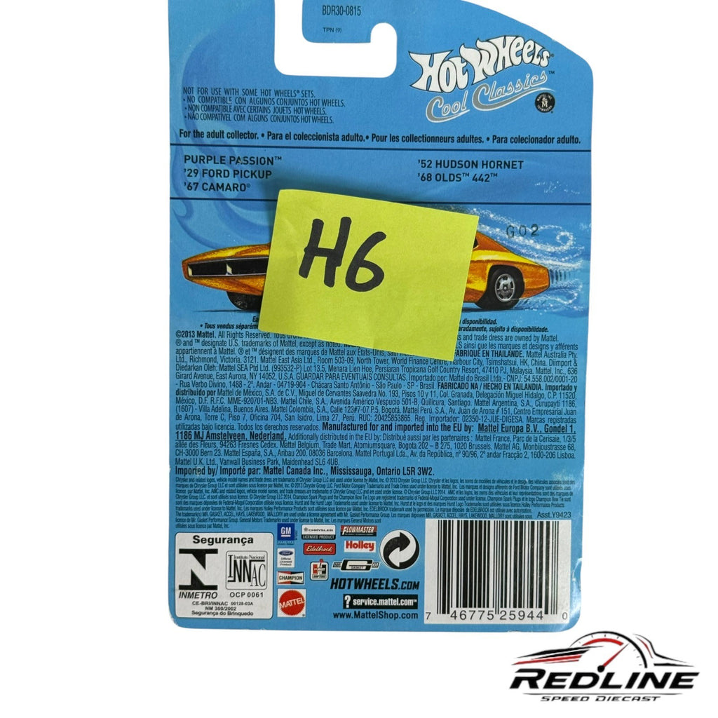 🇺🇸Hot Wheels Cool Classics ‘52 Hudson Hornet 9/30 Spectrafrost H6🇺🇸