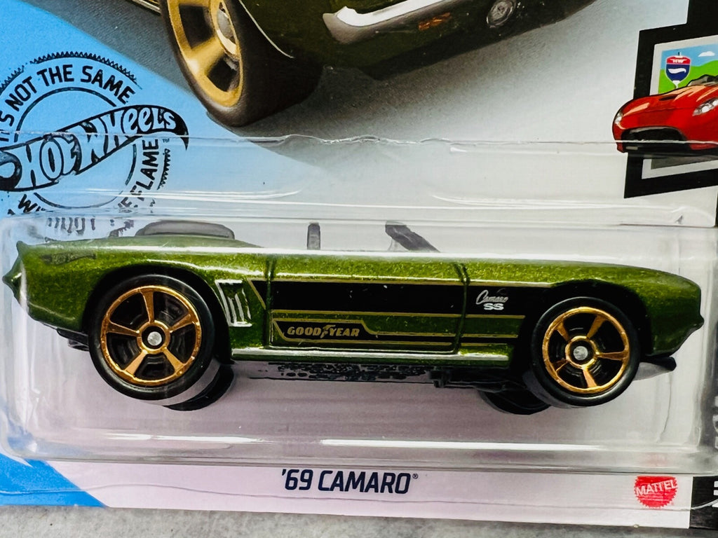 🔥🔥🔥HOT WHEELS 2020 '69 CAMARO CONVERTIBLE HW ROADSTERS H25🔥🔥🔥