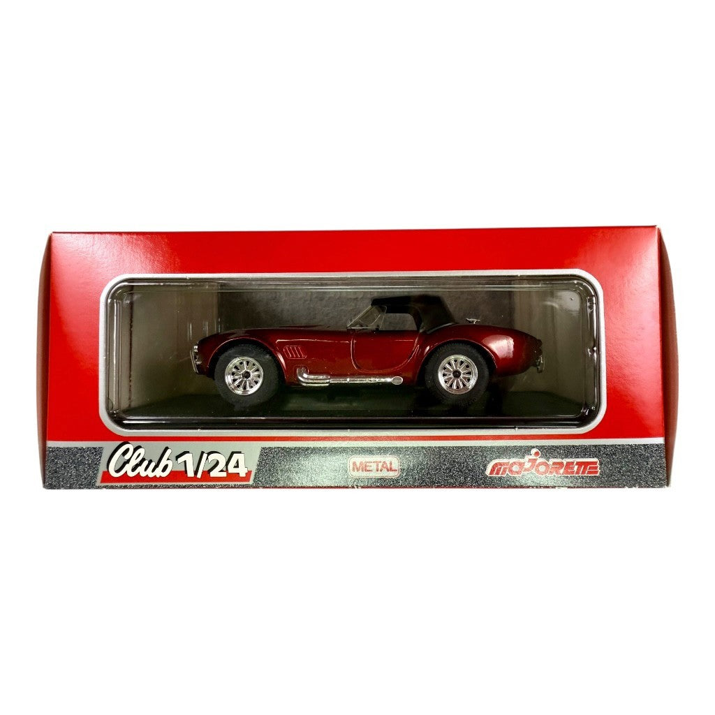 🇺🇸🇺🇸Majorette CLUB 1:24 Metal Red AC COBRA 427 🇺🇸🇺🇸