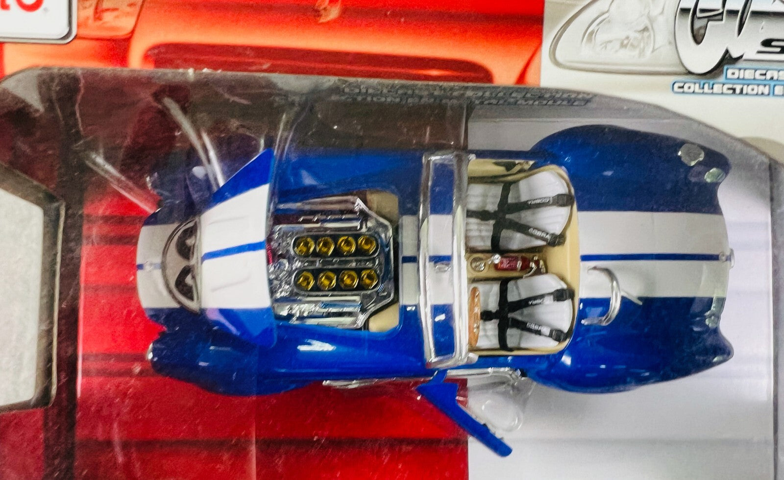 🏁🏁Maisto 1965 Shelby Cobra 427 Blue 1/24 Scale Custom Shop🏁🏁