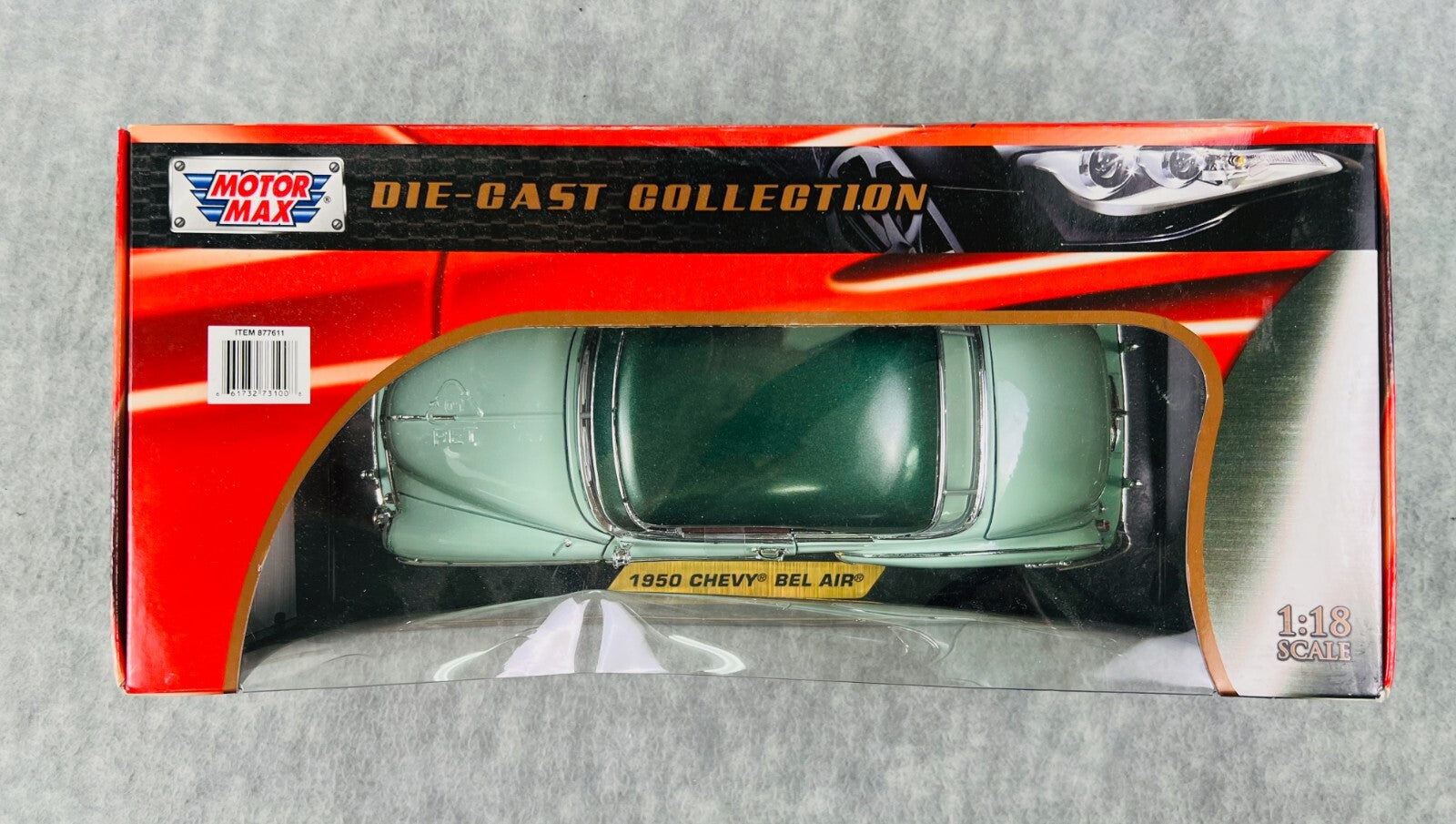 🇺🇸🇺🇸🇺🇸MOTOR MAX 1950 Chevy Bel Air MINT GREEN 1:18 Scale🇺🇸🇺🇸🇺🇸