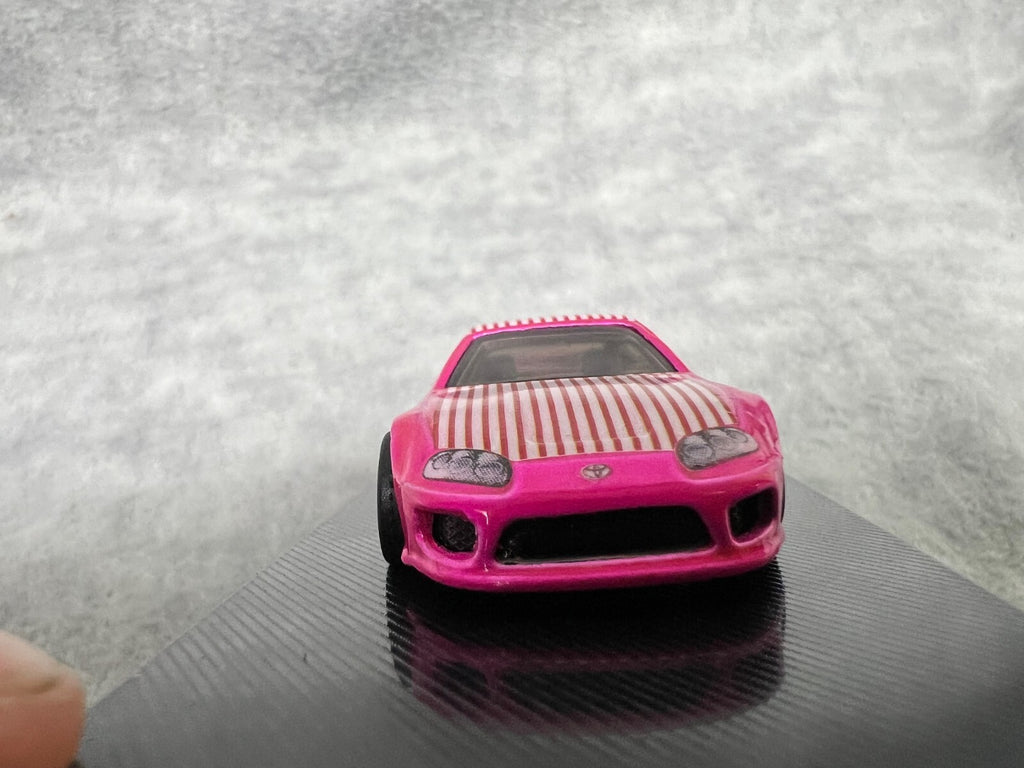 🎌🎌🎌HOT WHEELS Toyota Supra The Candy Stripper CUSTOM H14🎌🎌🎌