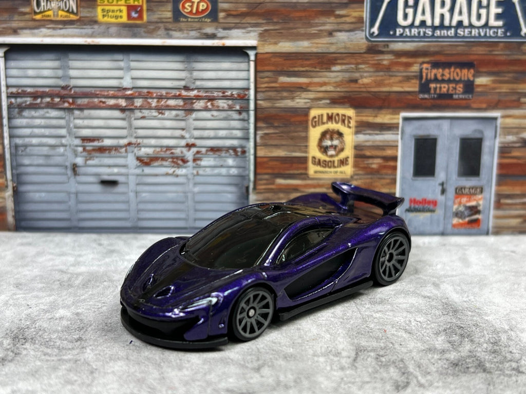 🇬🇧🇬🇧🇬🇧HOT WHEELS MCLAREN P1 PURPLE C18🇬🇧🇬🇧🇬🇧