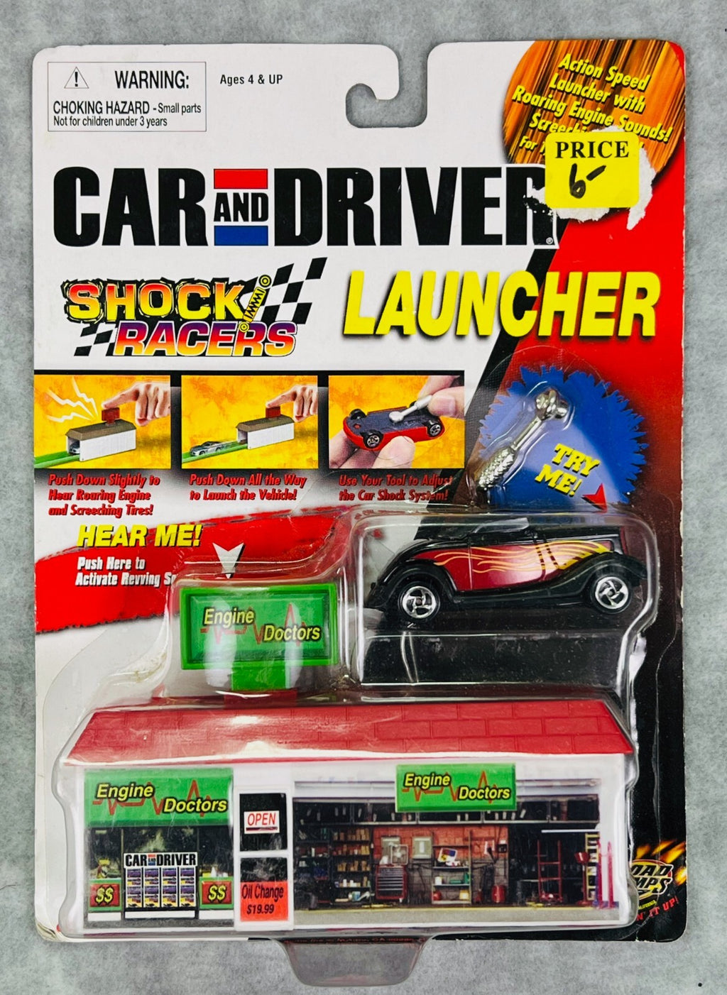 🇺🇸🇺🇸🇺🇸Road Camps Car and Driver Shock Racers Launcher H28🇺🇸🇺🇸🇺🇸