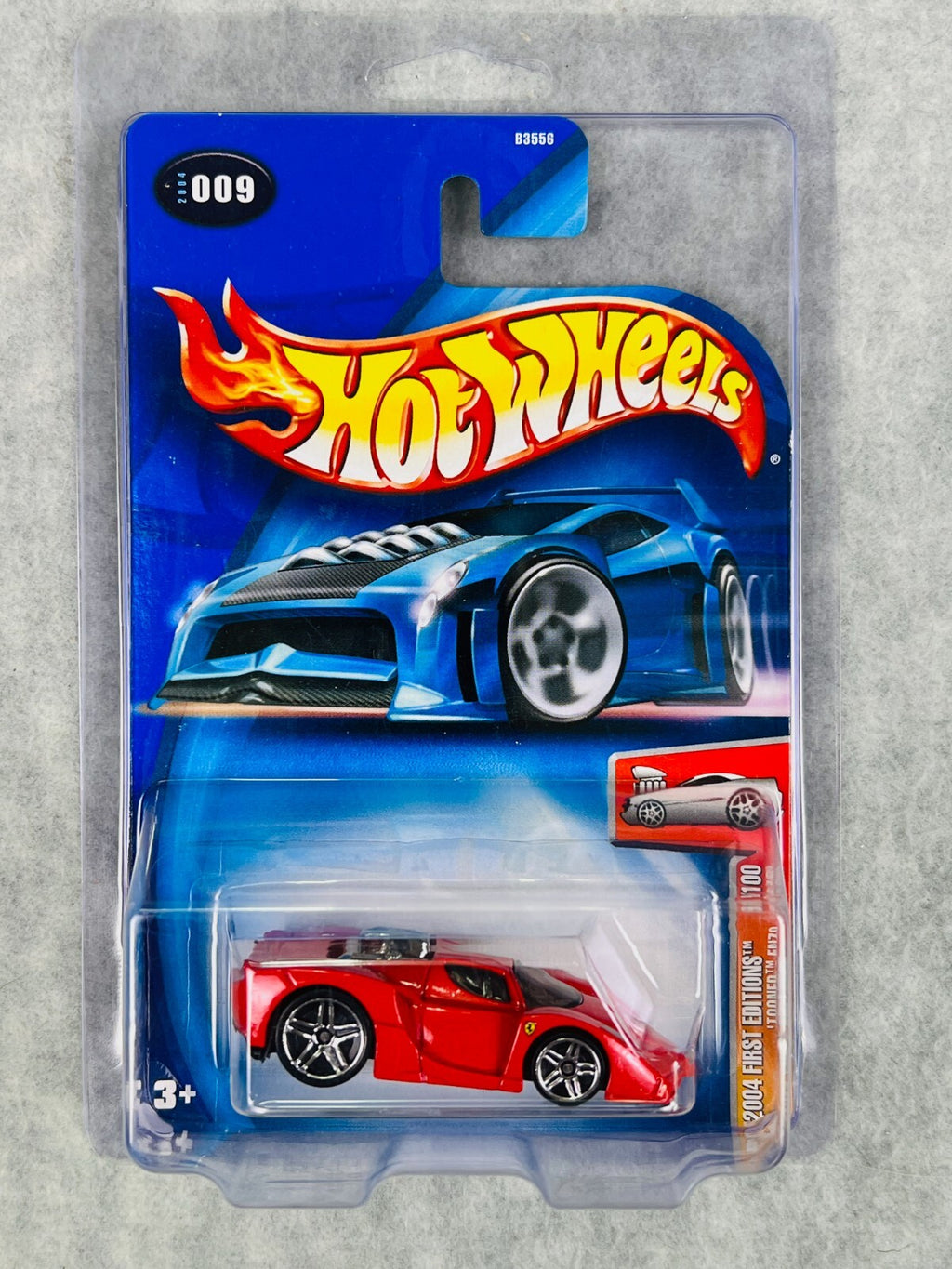 🇮🇹🇮🇹Hot Wheels 2004 First Editions 9/100 'Tooned Enzo Ferrari H31🇮🇹🇮🇹