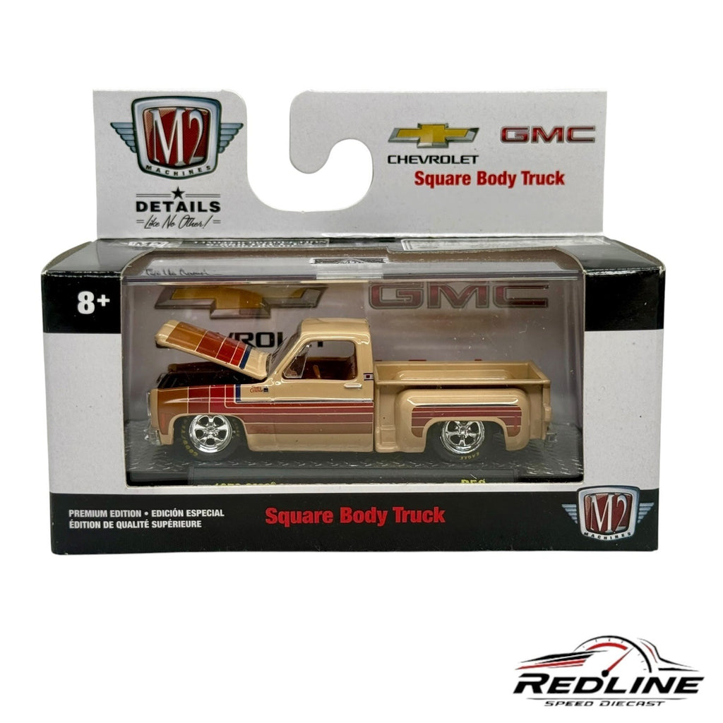 M2 Machines1976 GMC Sierra Grande 15 Desert Fox Square Body Truck R58 20-07 H31