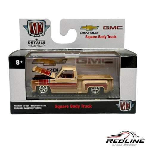 M2 Machines1976 GMC Sierra Grande 15 Desert Fox Square Body Truck R58 20-07 H31