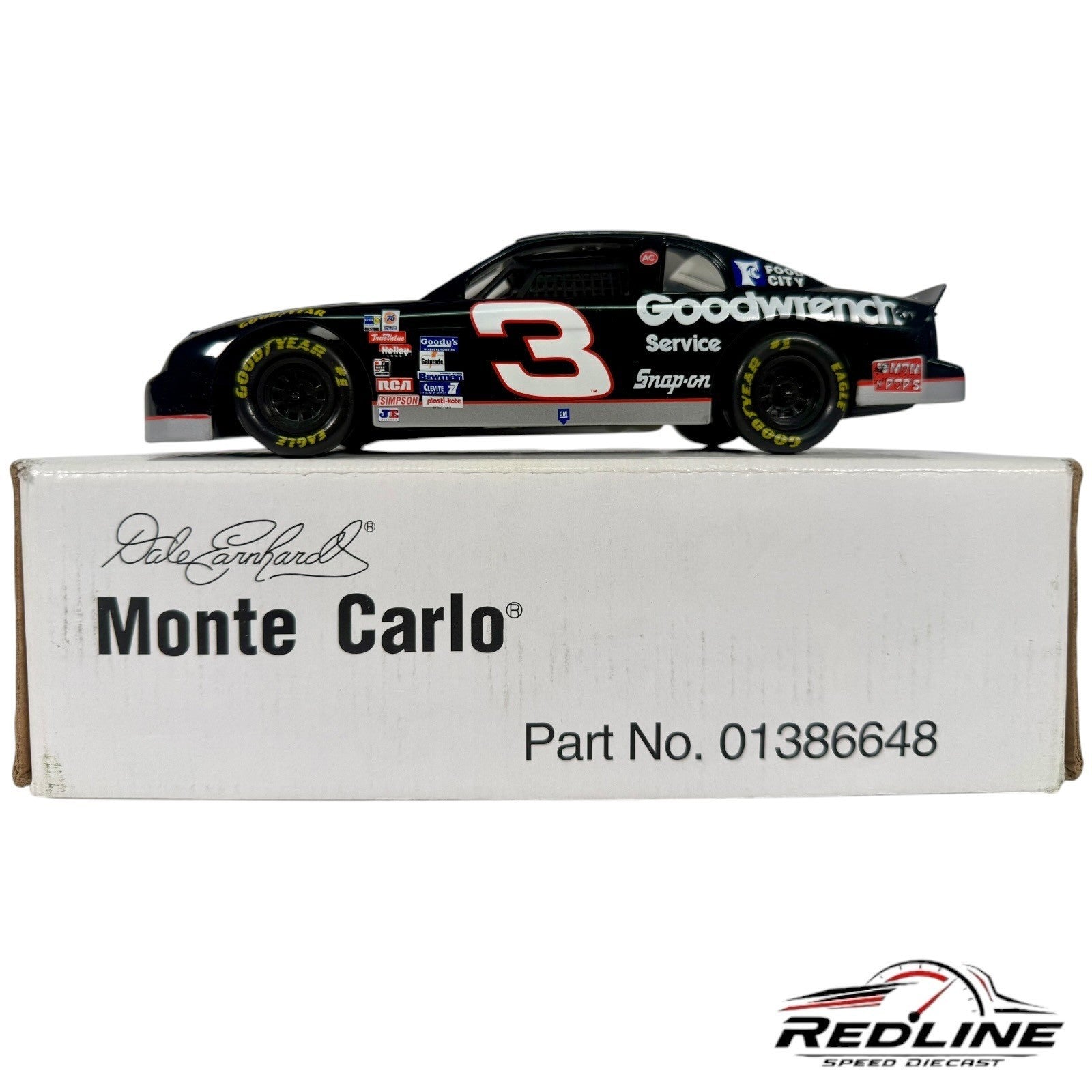 🏁The Hammilton Collection Dale Earnhardt Goodwrench #3 Nascar 1:24 D1🏁