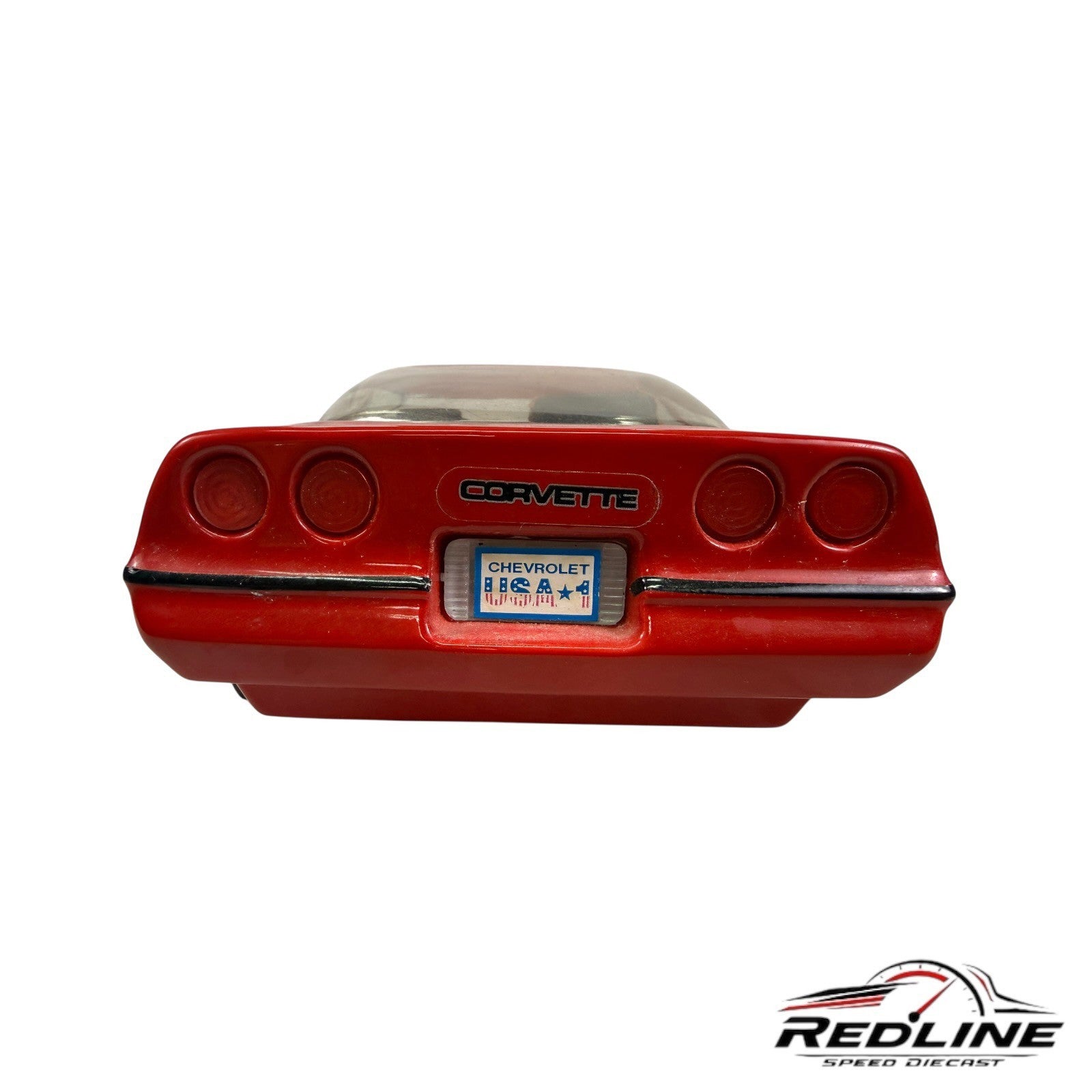 🇺🇸Vintage JIM BEAM 1984 Red Corvette Decanter EMPTY 🇺🇸