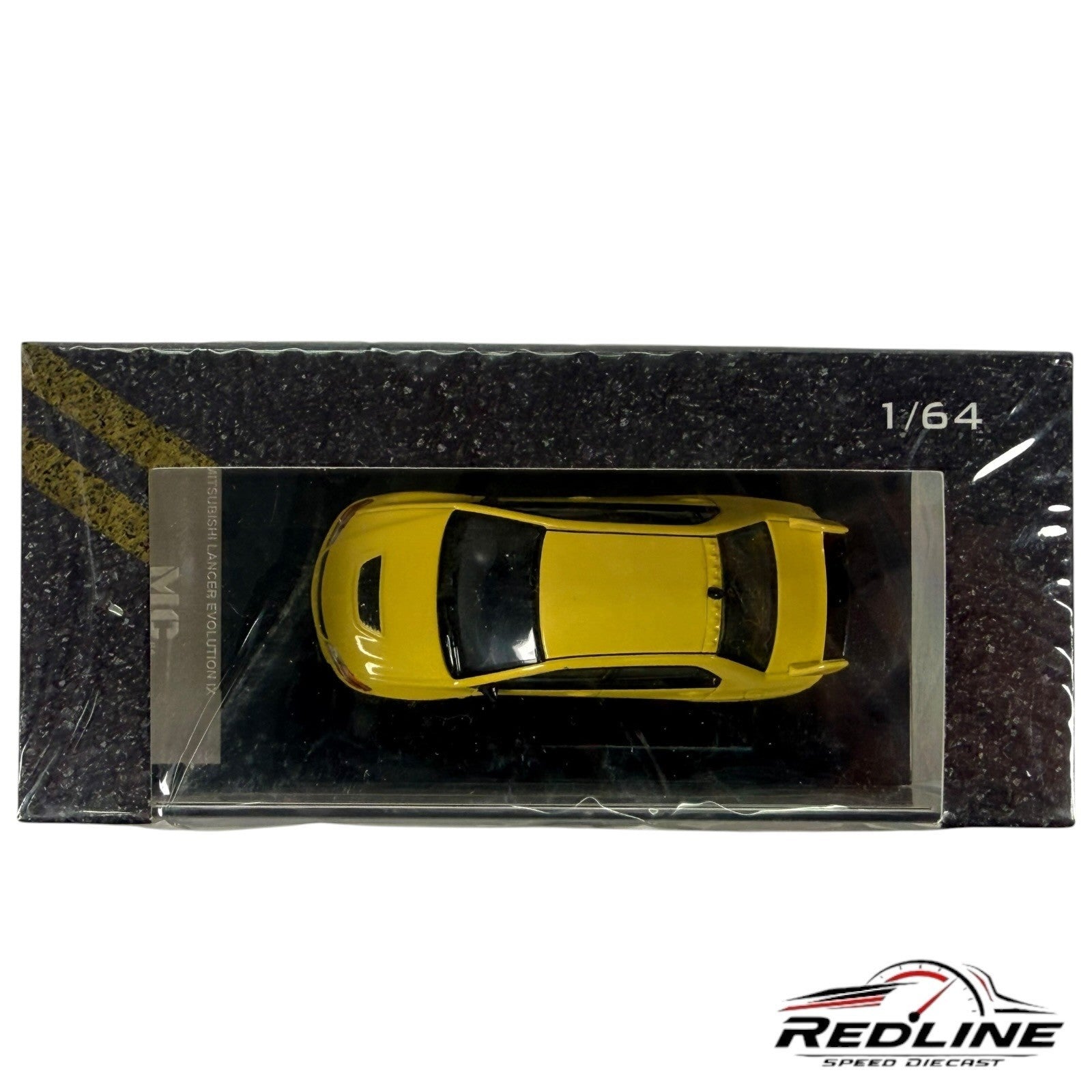 🎌🎌MC64 Mitsubishi Lancer Evolution IX Yellow 1:64 H3🎌🎌