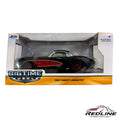 🇺🇸Jada Toys BIGTIME MUSCLE 1957 CHEVROLET CORVETTE 1:24 D1🇺🇸