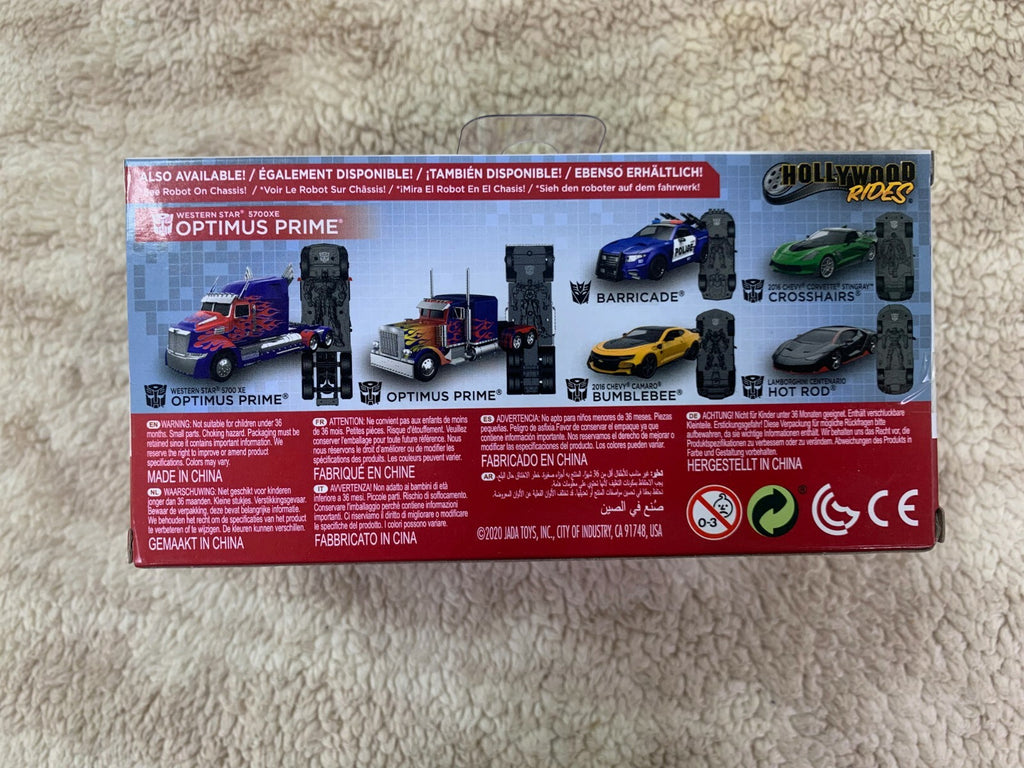 OPTIMUS PRIME TRUCK WESTERN STAR 5700XE JADA TOYS DIECAST NEW 1:32 TRANSFORMERS