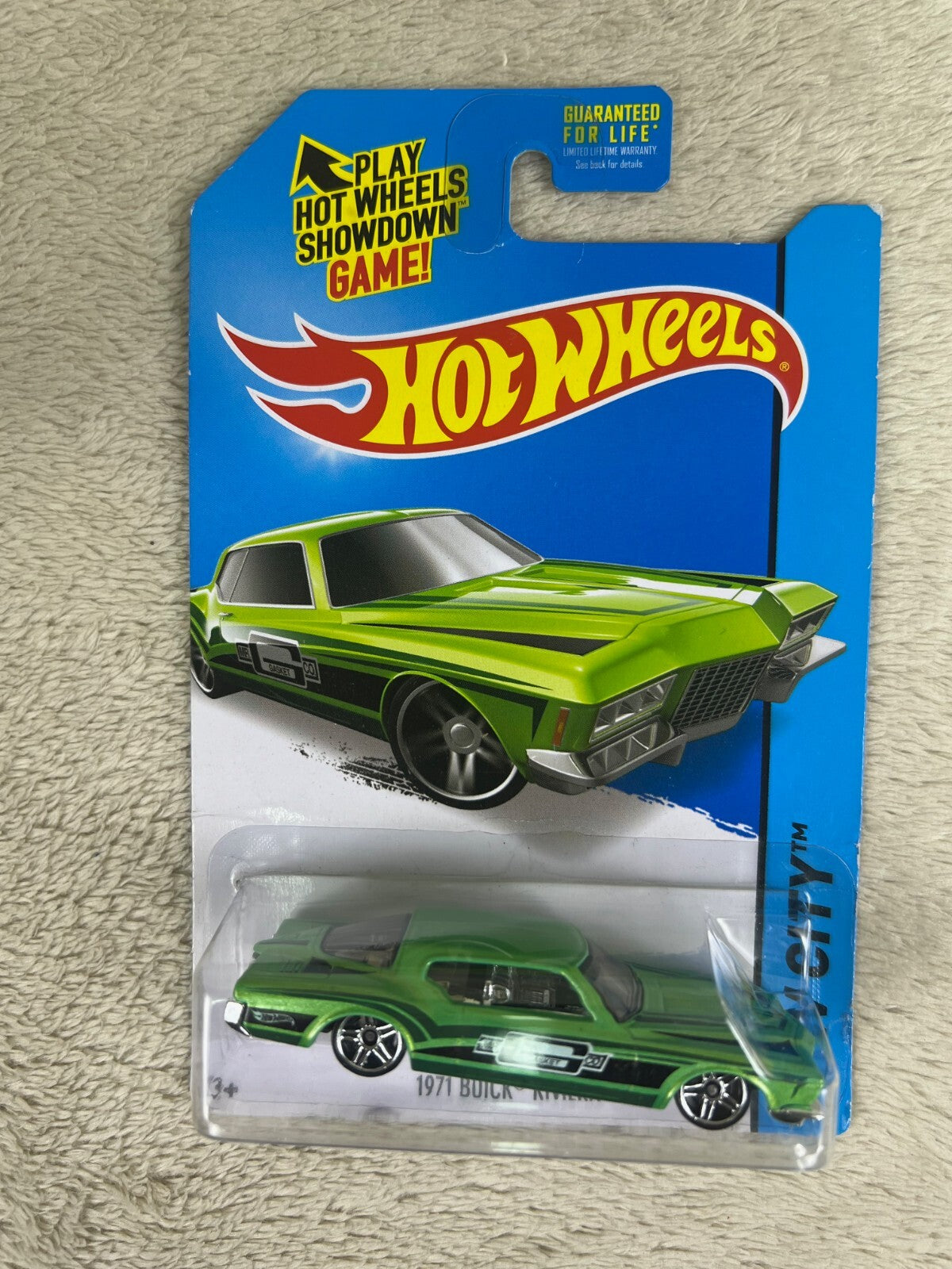 🔥🔥🔥🔥Hotwheels 1971 Buick Riviera Green Mr. Gasket CO HW City HW12🔥🔥🔥🔥