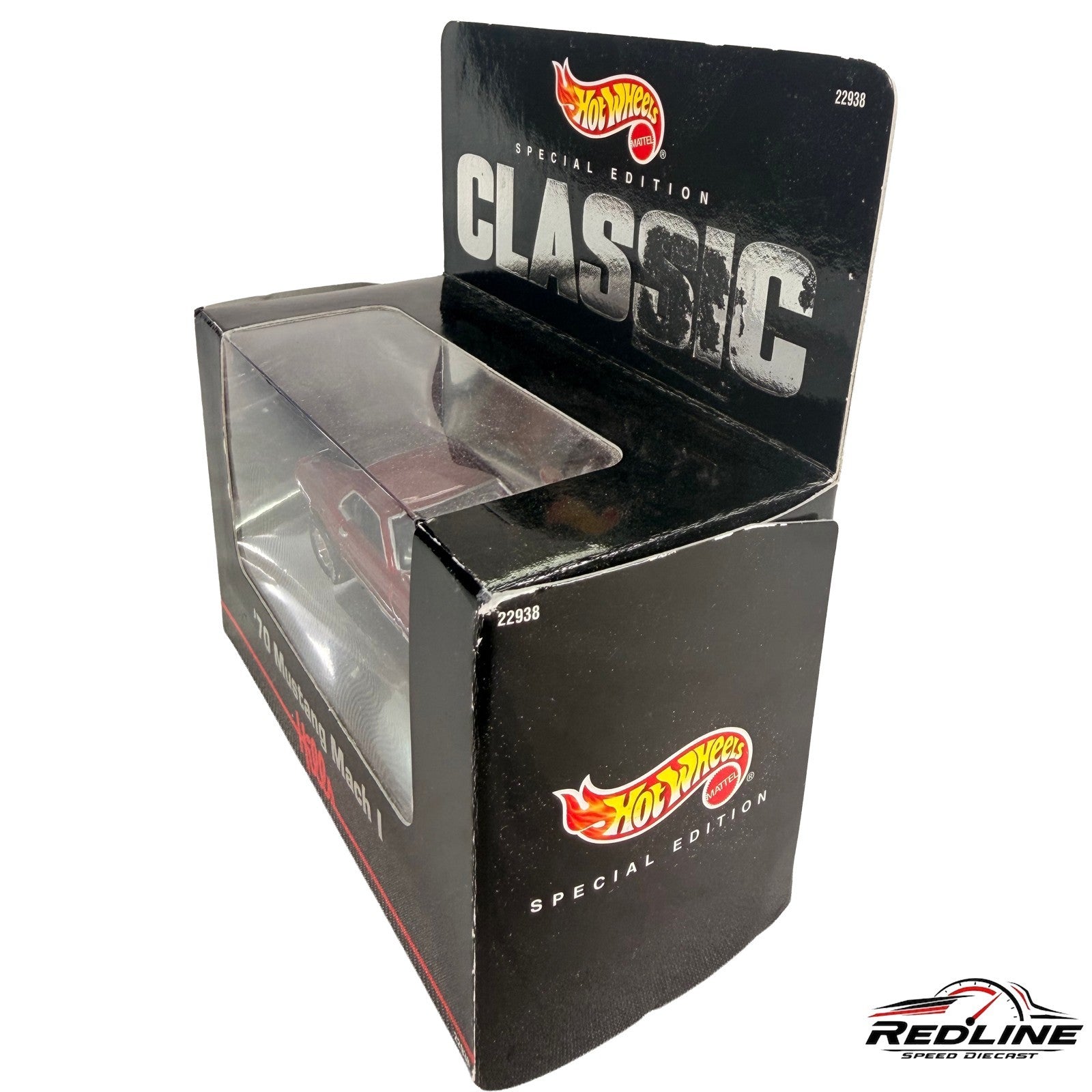🇺🇸Hot Wheels Special Edition Classic '70 Ford Mustang Mach 1 Real Riders D3
