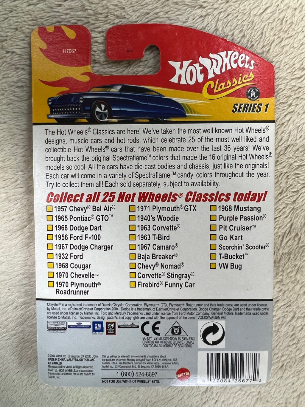 🔥🔥🔥🔥Hot Wheels Classics Series 1 1965 Pontiac GTO 1/64 Scale HW13🔥🔥🔥🔥