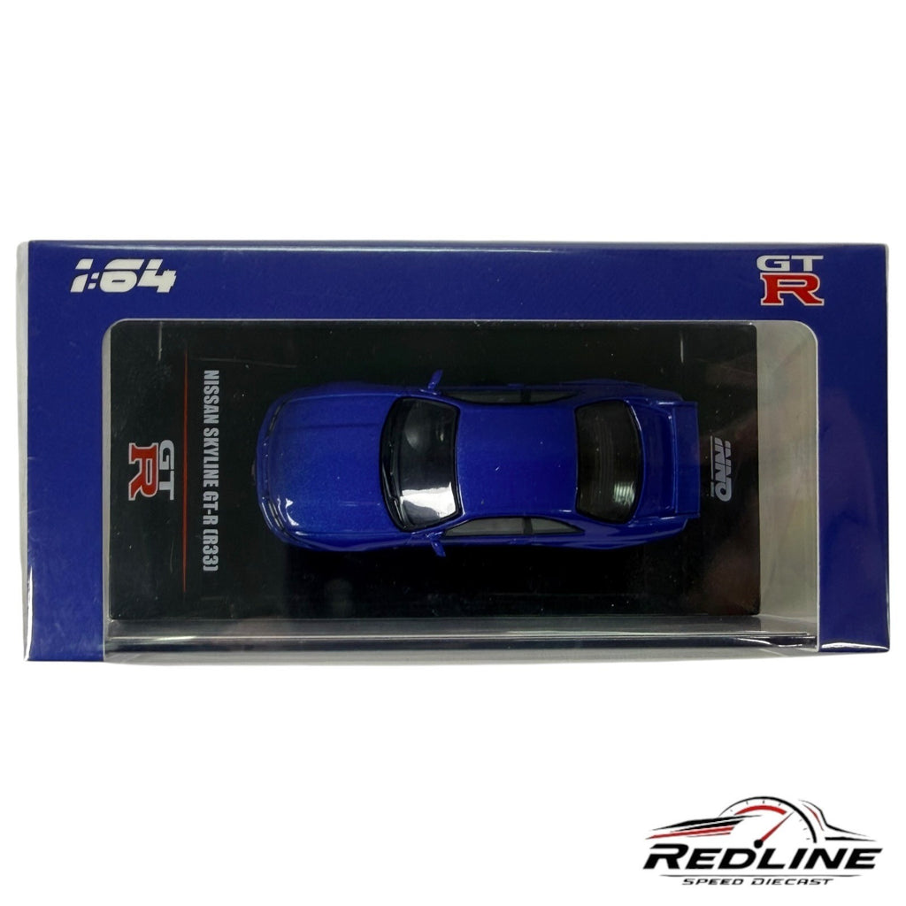 🎌🎌🎌INNO 64Nissan Skyline R33 Blue 1:64 H3🎌🎌🎌