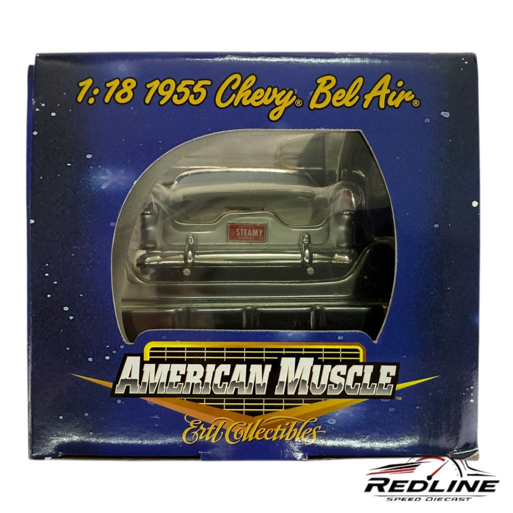 🇺🇸🇺🇸 Ertl American Muscle 1955 Chevy Bel Air Steamy Windows 1:18 C3🇺🇸🇺🇸