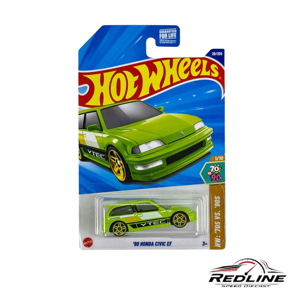 🎌🎌Hot Wheels HW: '70s Vs. '90s '90 Honda Civic EF H27🎌🎌
