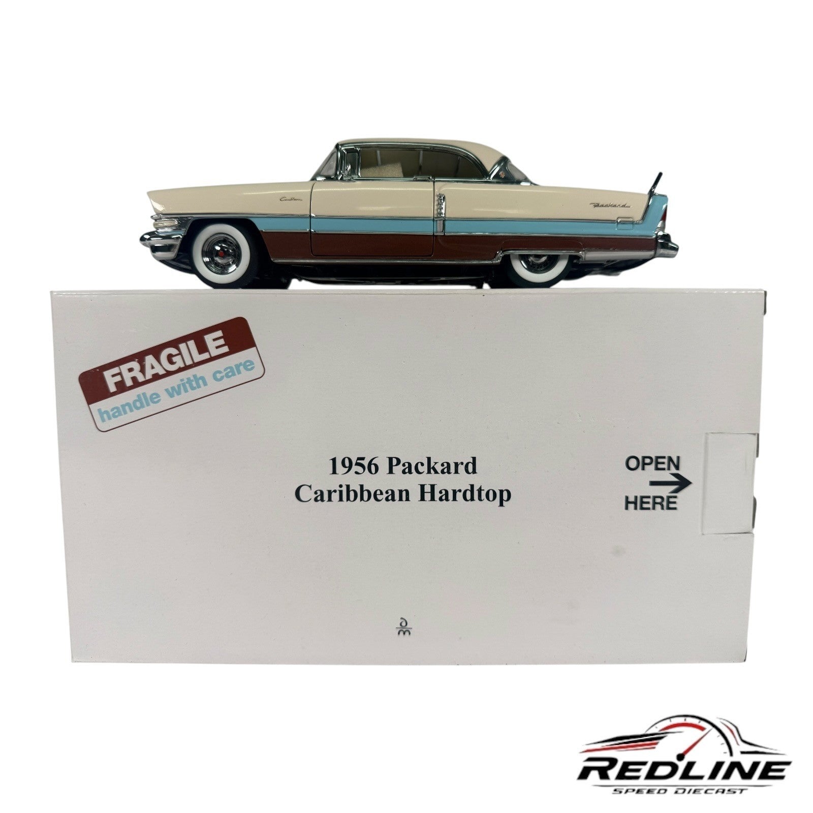 🇺🇸🇺🇸Danbury Mint 1956 Packard Caribbean Hardtop 1:24🇺🇸🇺🇸
