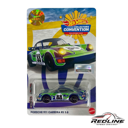 🏁Hot Wheels Philippines Convention Porsche 911 Carrera RS 3.8 53/1100 H28🏁