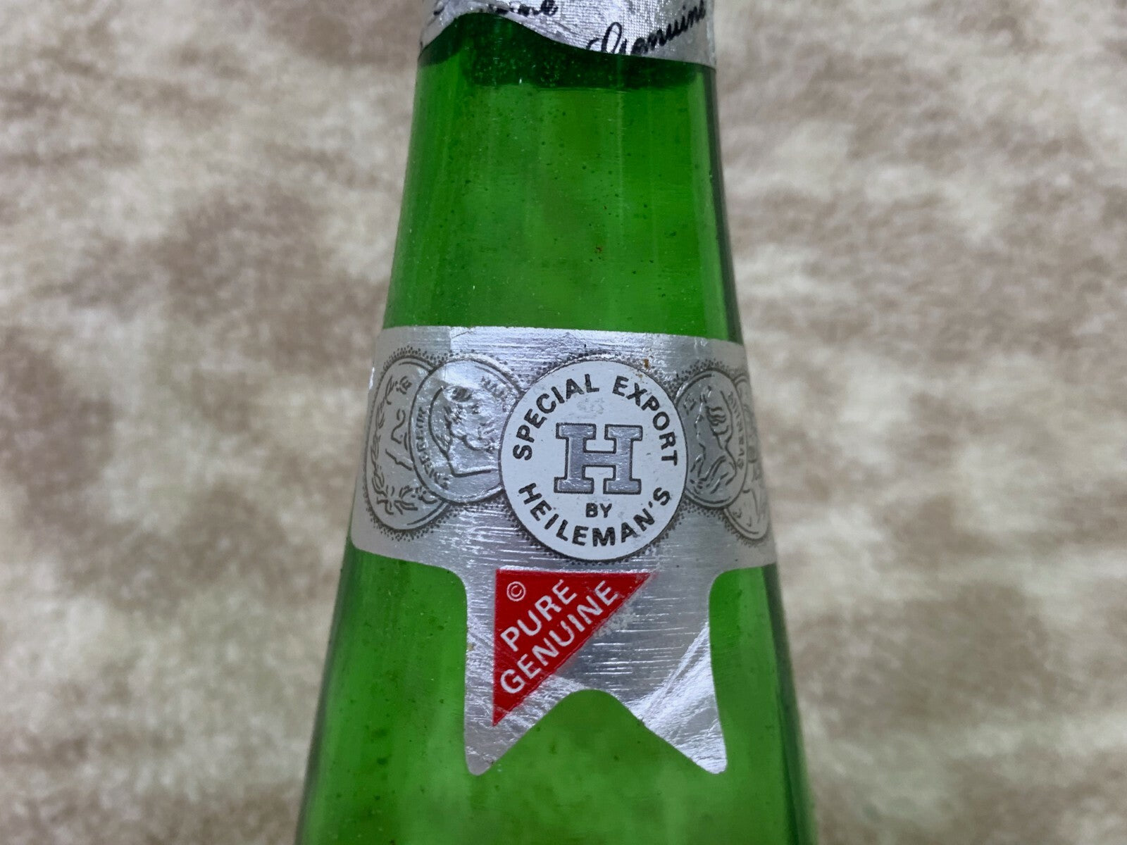 ******Vintage Special Export Beer Bottle Glass Green Empty Barware BB01*********