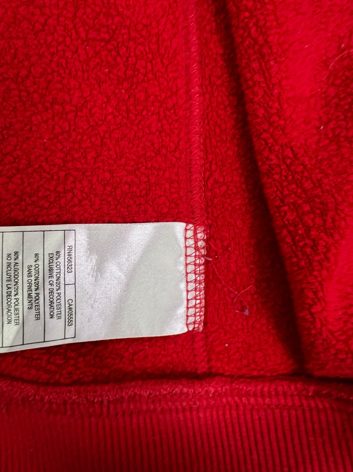 🔥🔥🔥Vintage Nike Zip UpRed Hoodie Sweatshirt Mens Size X-Large🔥🔥🔥