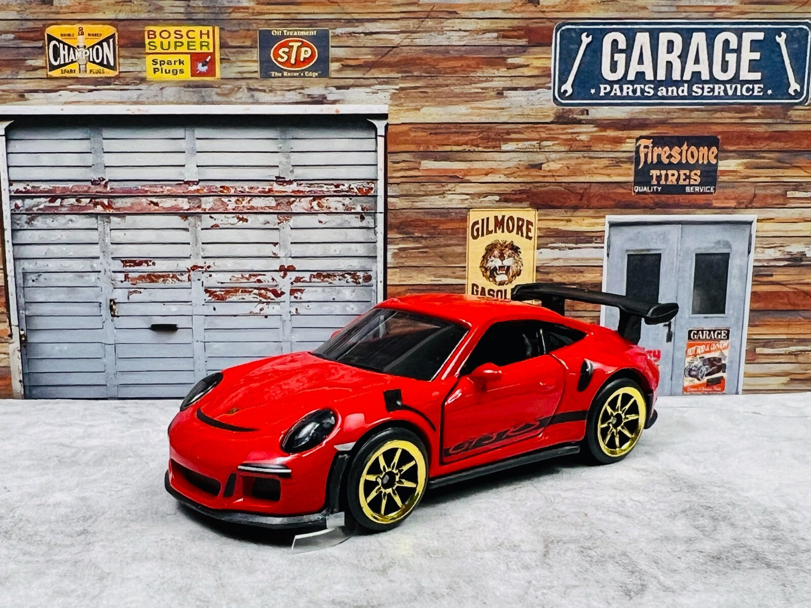 🇩🇪🇩🇪🇩🇪PORSCHE 911 GT3 RS Red Opening Doors C13🇩🇪🇩🇪🇩🇪