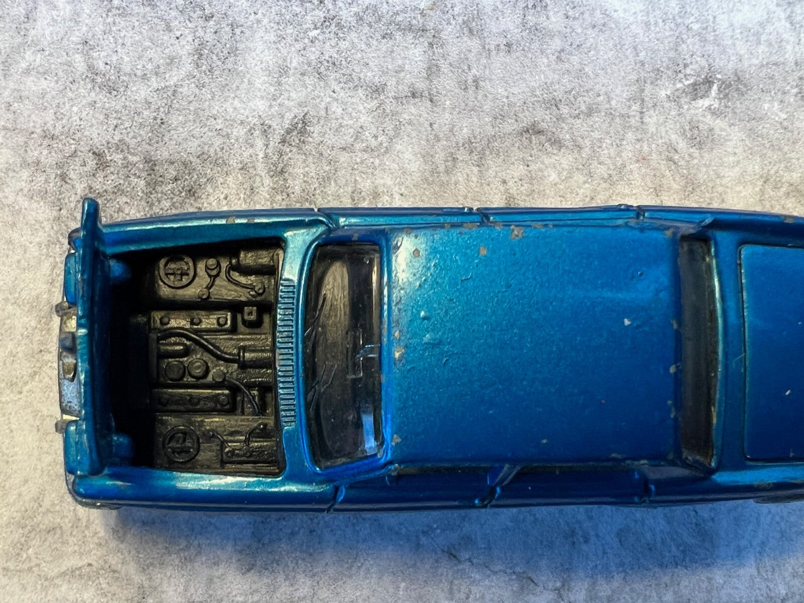 🔥🔥Original ERTL Blue Rolls Royce Silver Shadow Hong Kong C5🔥🔥