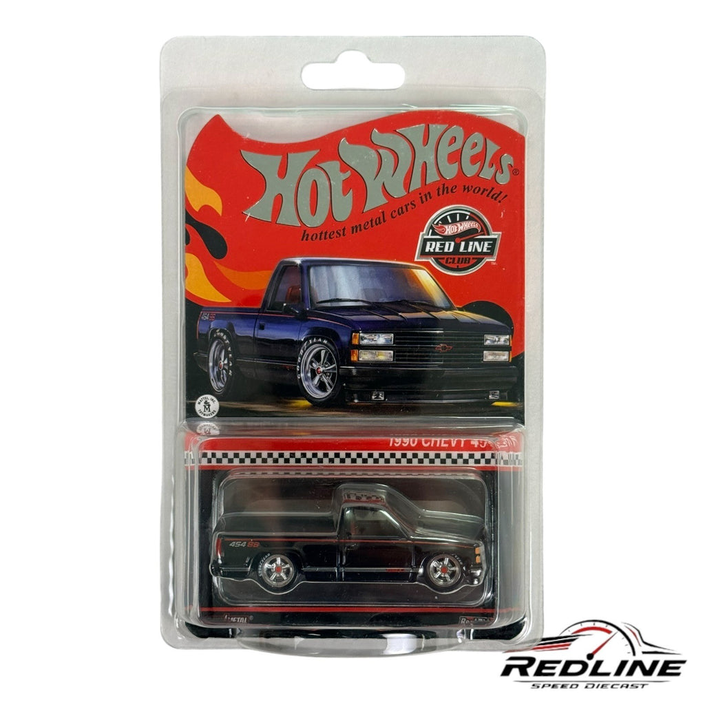 🇺🇸🇺🇸Hot Wheels Redline Club 1990 Chevy 454 SS Black H33🇺🇸🇺🇸