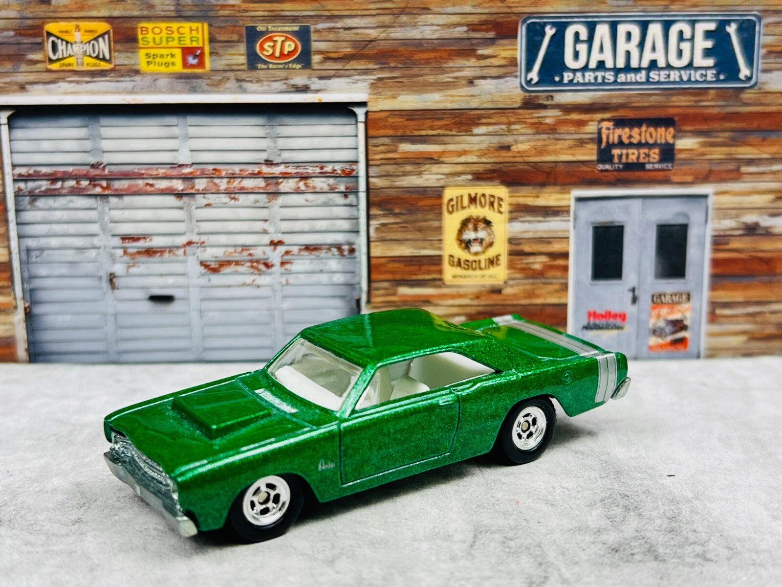 🔥🔥🔥HOT WHEELS 2006 HOLIDAY RODS '68 DODGE DART GREEN C20🔥🔥🔥