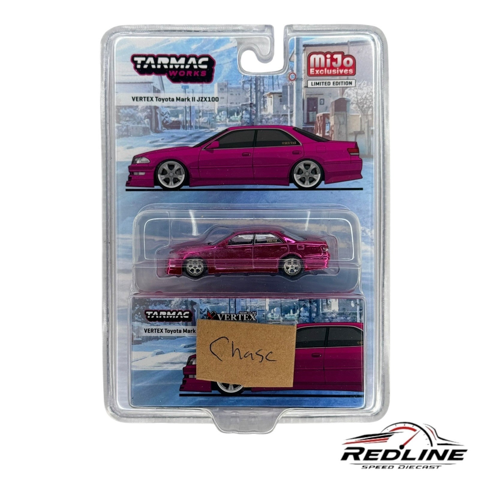 🎌Tarmac Works VERTEX Toyota Mark II JZX100  CHASE H31🎌