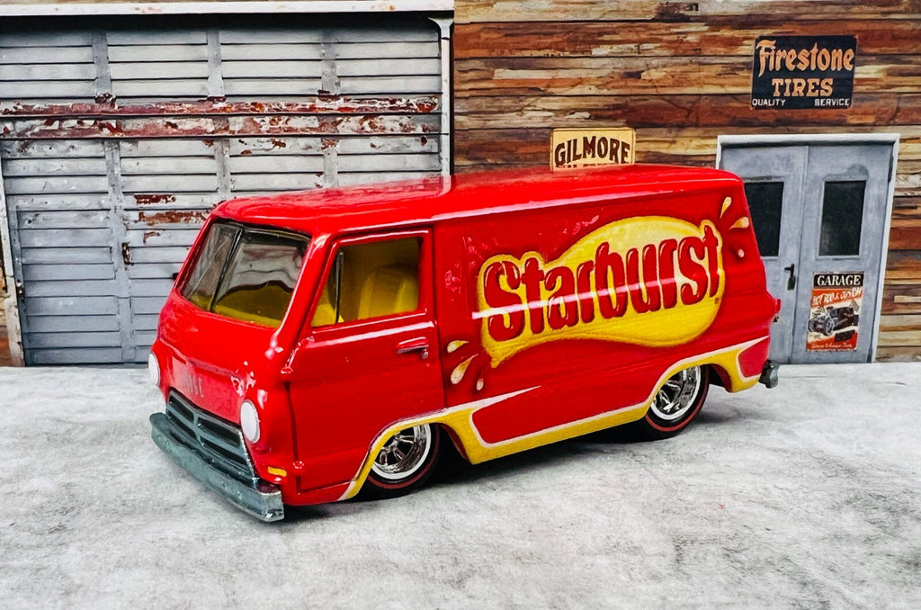 🇺🇸🇺🇸🇺🇸Hot Wheels Starburst '66 Dodge A100 C23🇺🇸🇺🇸🇺🇸