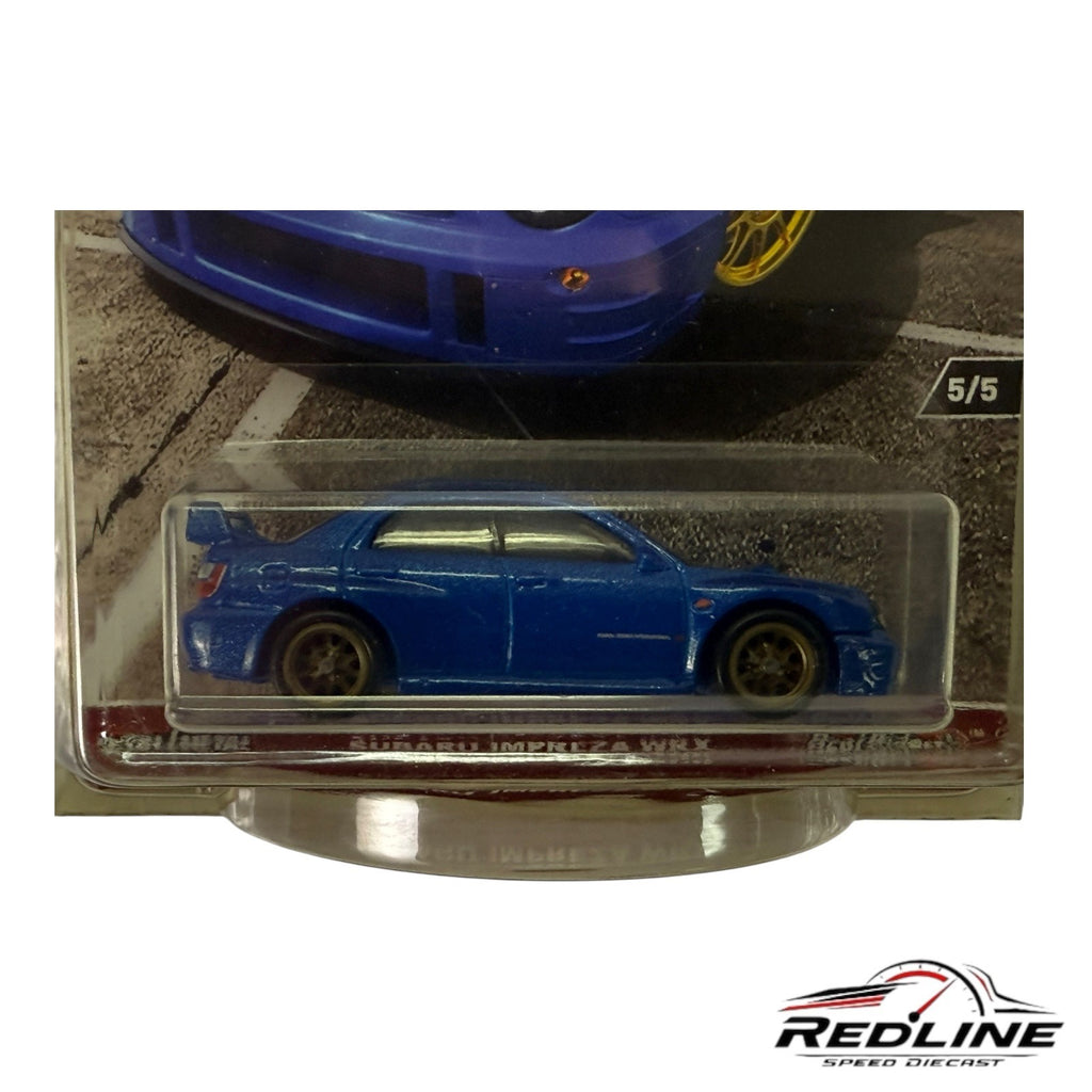 🇺🇸🇺🇸Hot Wheels Cars & Donuts Subaru Impreza WRX Blue H15🇺🇸🇺🇸