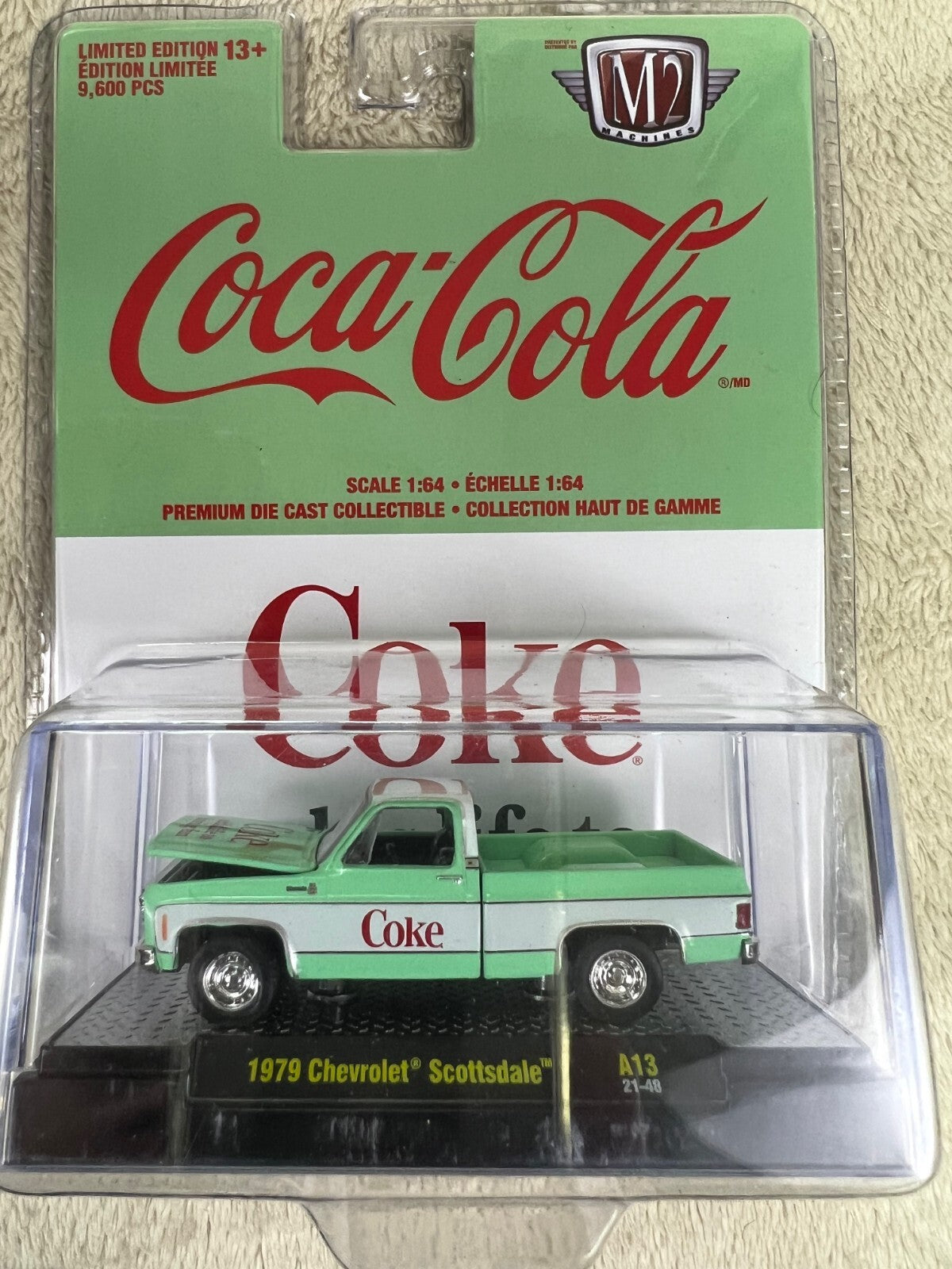 🔥🔥🔥M2 Machines Coca-Cola 1979 Chevrolet Scottsdale A13  21-48 HW15🔥🔥🔥