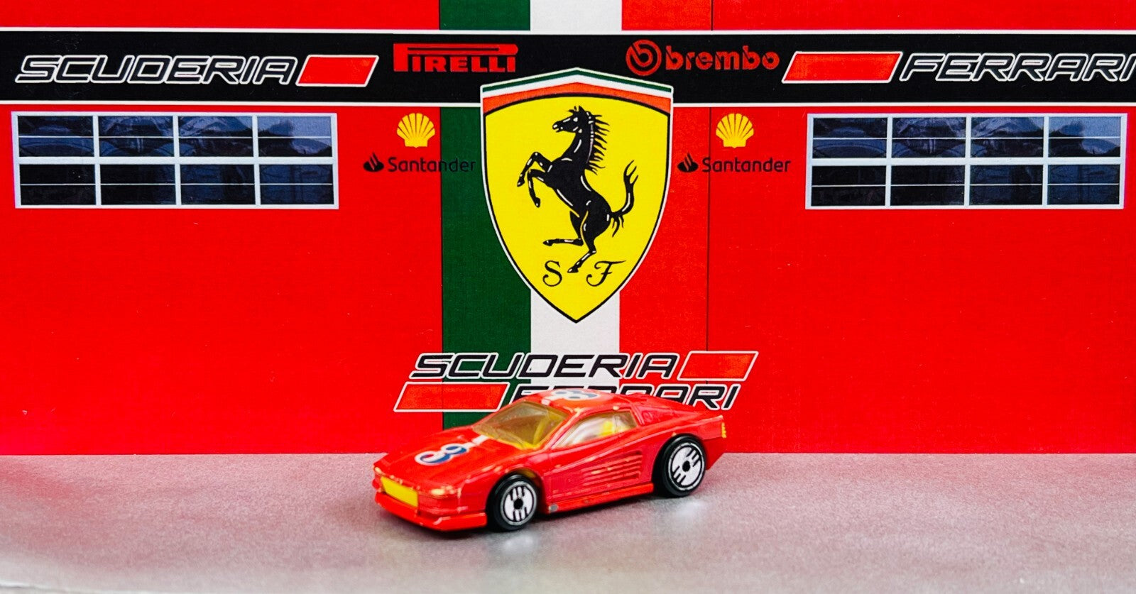 🇮🇹🇮🇹Hot Wheels Ferrari Testarossa Color FX Changer UHs LOOSE C22🇮🇹🇮🇹