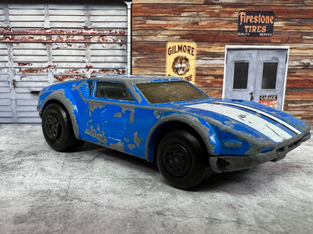 🔥🔥🔥Matchbox Superfast No 8 De Tomaso Pantera 1975 Lesney Blue C3🔥🔥🔥