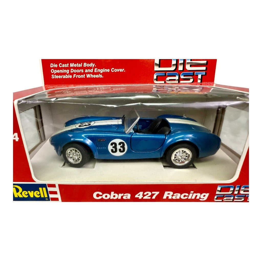 🏁🏁🏁Revell FORD SHELBY COBRA 427 Blue Racecar 1:24🏁🏁🏁