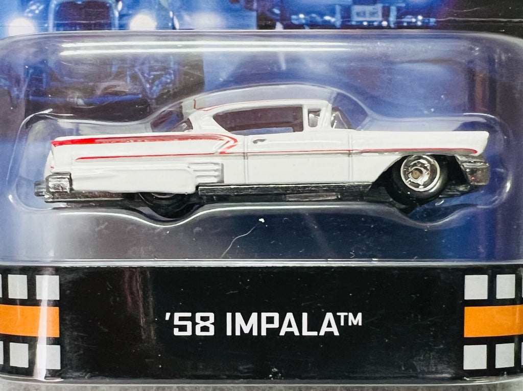 🔥Hot Wheels Retro Entertainment American Graffiti '58 Impala LOWRIDER H26🔥