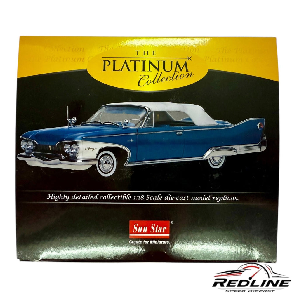 🔥Sun Star Platinum Collection 1:18 scale 1960 Plymouth Fury Hard Top 1:18 TV🔥