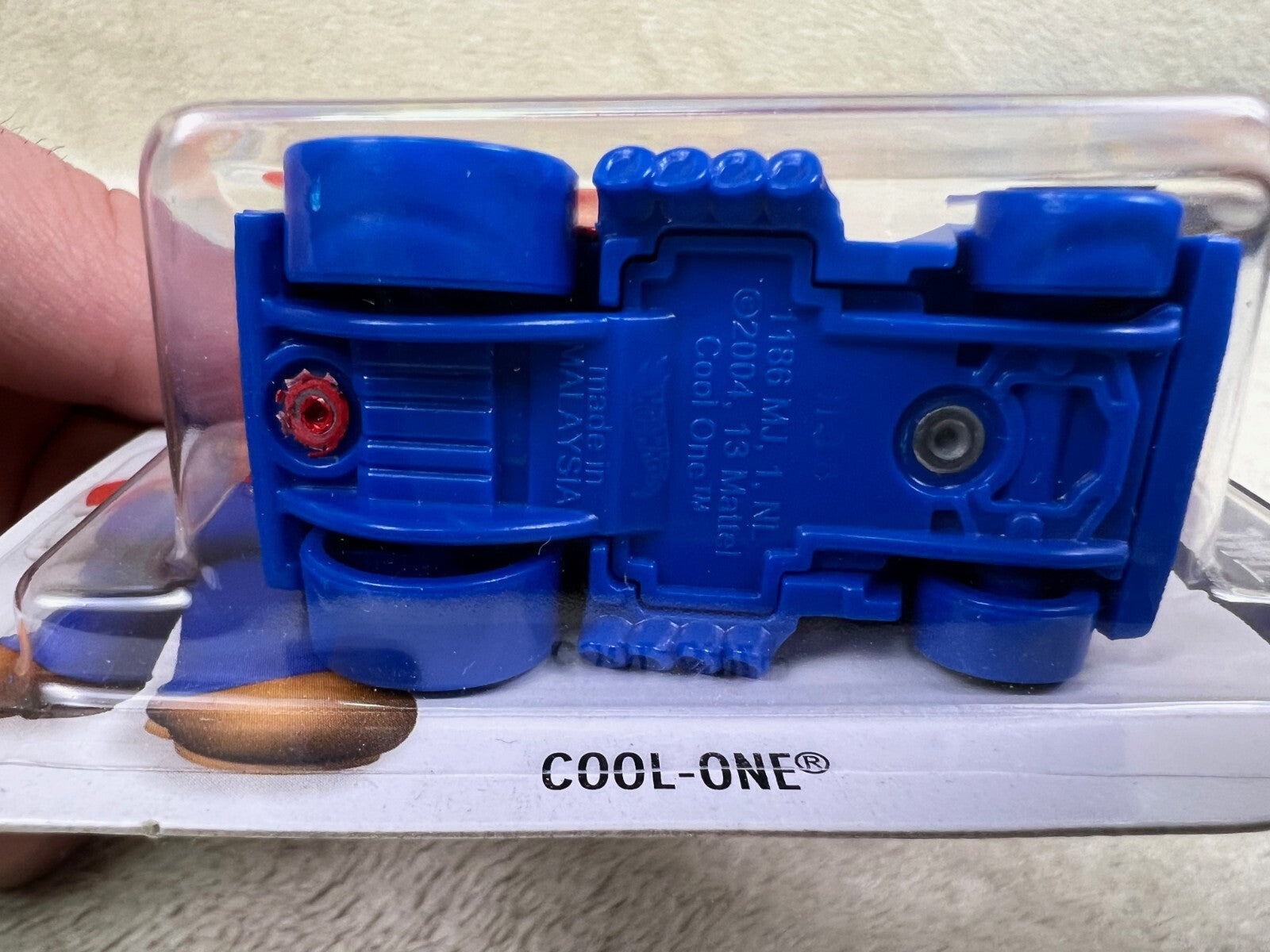 🔥🔥Hot Wheels Screen Time  Cool-One Super Mario Exclusive Snowflake Card HW12🔥
