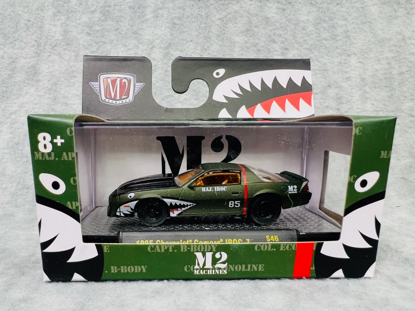 🇺🇸🇺🇸🇺🇸M2 Machines Capt. B Body 1985 Chevy CAMARO IROC-Z H14🇺🇸🇺🇸🇺🇸