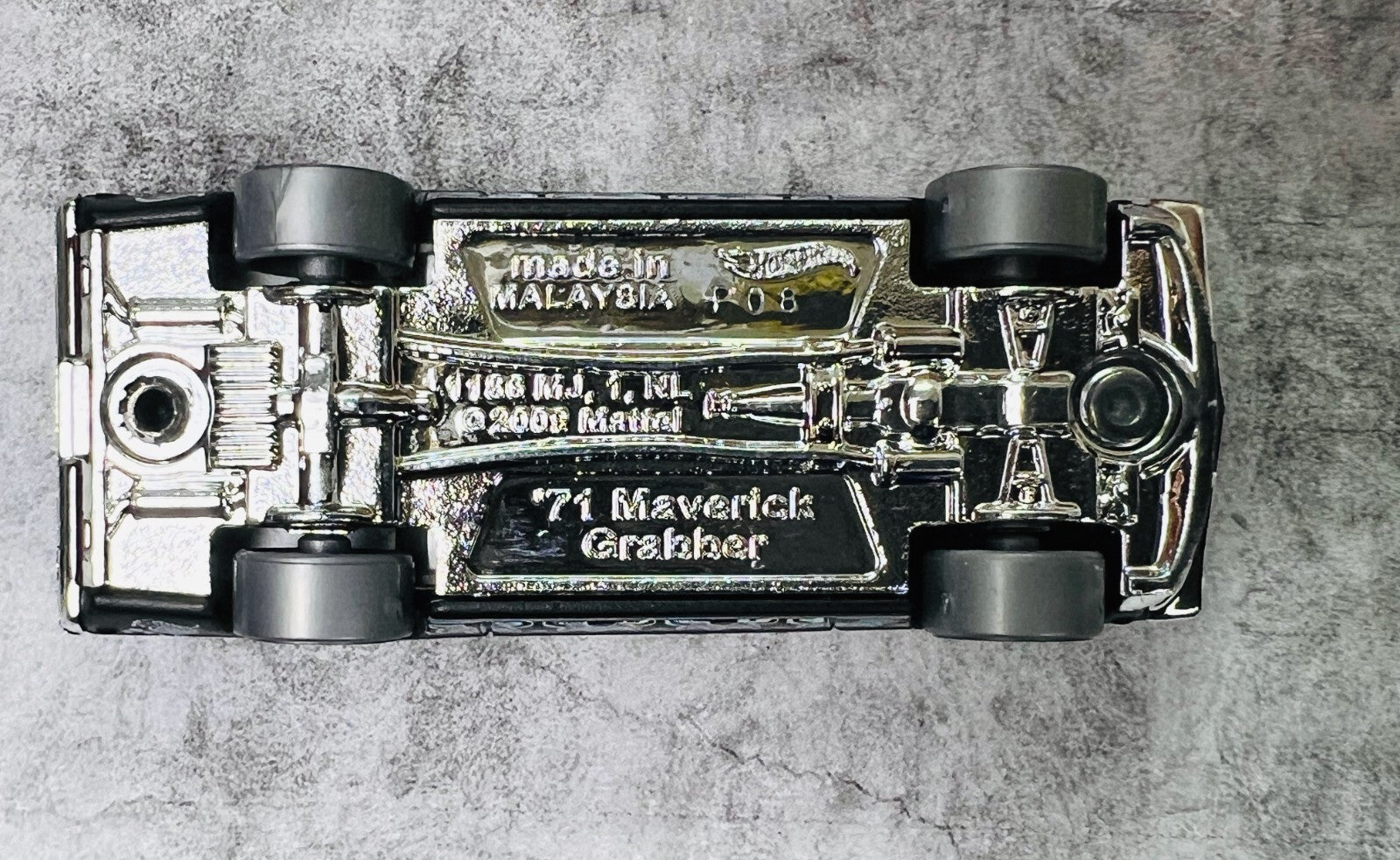 🔥🔥🔥Hot Wheels '71 Maverick Grabber  Halloween Day of The Dead C17🔥🔥🔥