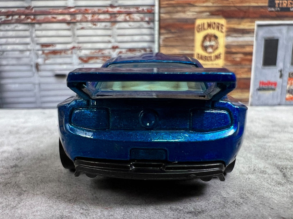 🐎🐎🐎🐎Hot Wheels  Blue  Custom '12 Ford Mustang 🐎🐎🐎🐎